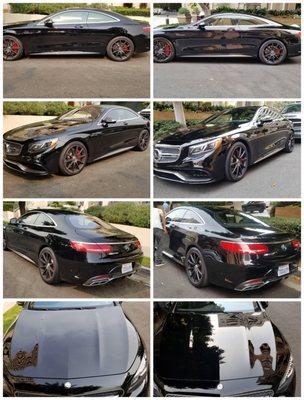 2017 Mercedes Benz CL63 Repaired & Detailed