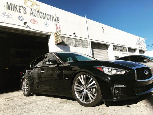 2018 Infiniti Q50 Lowering Spring Install