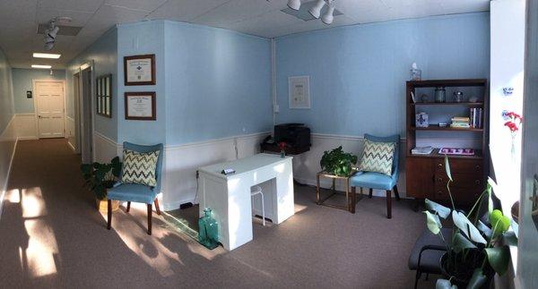 Winchester Acupuncture reception area