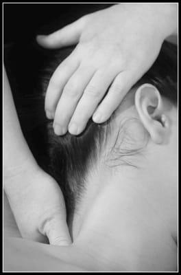 Massage in the neck region alleviates a lot of pain and can help not only with a stiff or tight neck but also with Migraines.