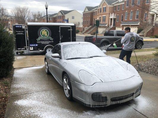 More foam on the 911