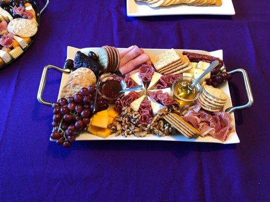 Mixed gourmet meats, cheeses, jellies and jams!!