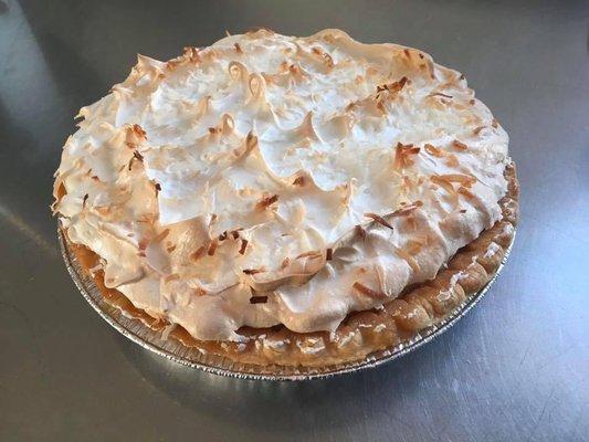 Coconut cream pie