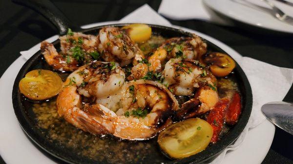 Garlic Shrimps Espanola, $13.00