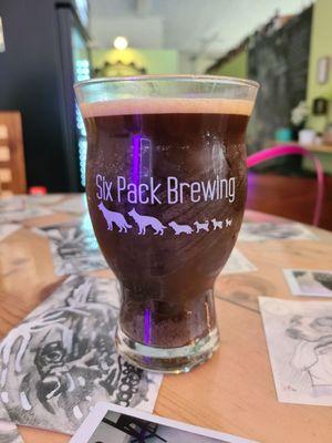 Penny - peanut butter milk stout on nitro