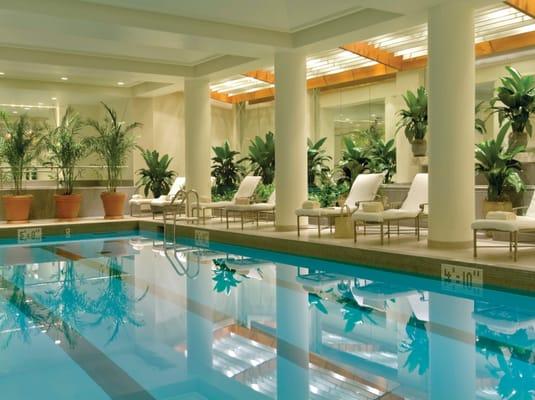 Indoor pool at The Spa at Four Seasons Hotel Philadelphia