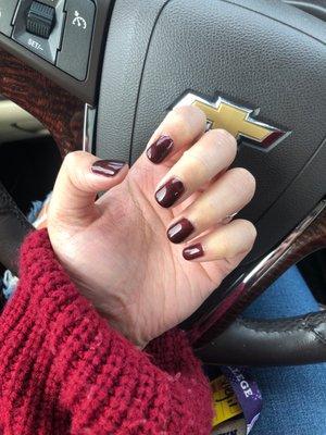 Gel manicure