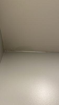 Bad vent and roof leak through the ceiling!