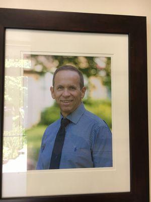 Dr. Jeffrey Brown has a portrait of himself hanging proudly in the office to neglect and harm patients.