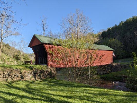 Link Farm Covered Bridge, Newport