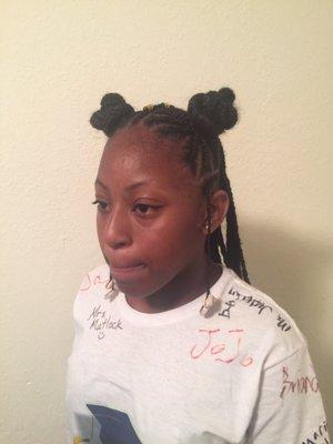 Kids braids by Tanika bostic