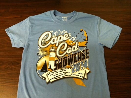 Cape Cod Showcase 2014 shirt. #Cheer #Cheerleaders