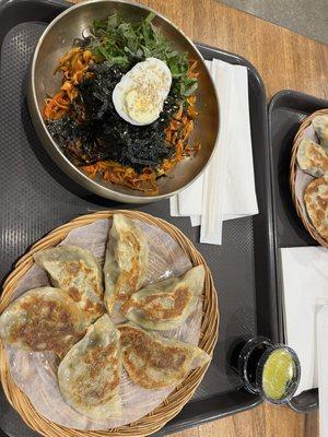 Smoky Sweet Pork Mandu and Spicy Cold Noodle