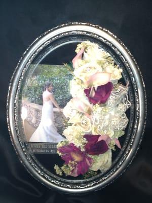 Keep your wedding memories forever . Floral preservation done onsite. 30 years experience.