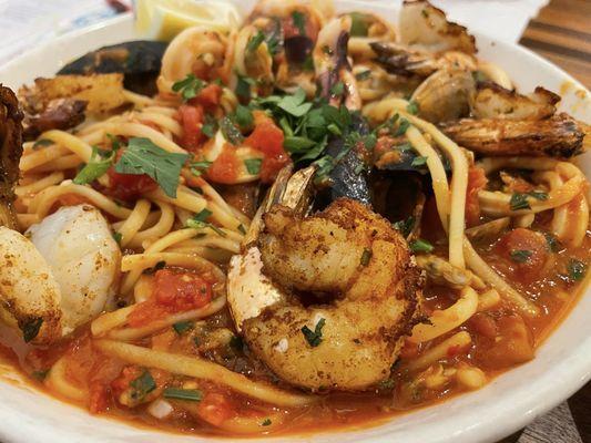 Linguine Pescatore.  9/10.