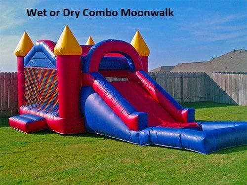 Wet or Dry Combo Moonwalk