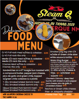 Our Menu