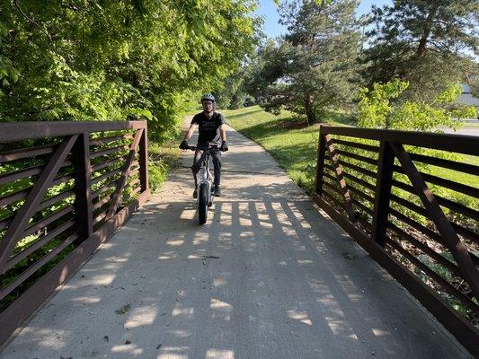 Bridges near Pedego West Omaha