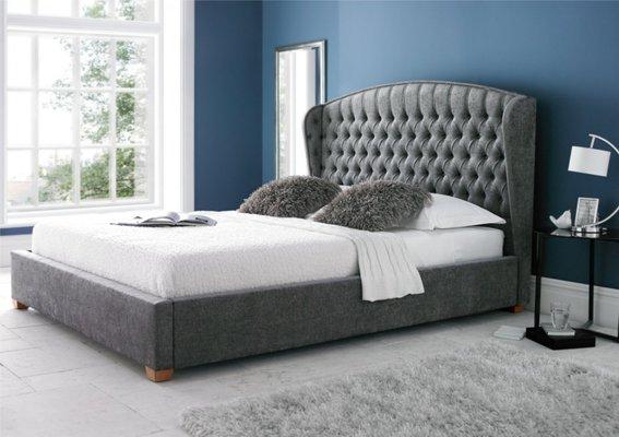 Custom Upholstered Bed