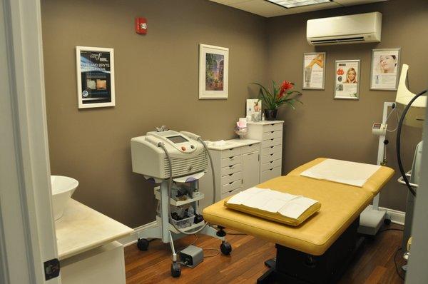 Tyte & Bryte Photorejuvenation room