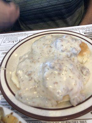 Biscuits and gravy