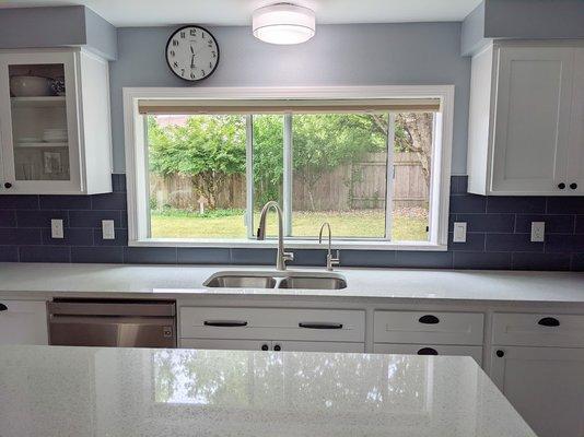 This is our kitchen finished.