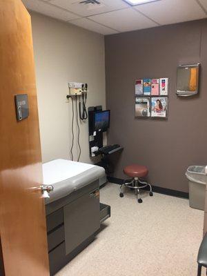 Patient exam room