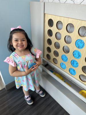 Waiting area Connect Four