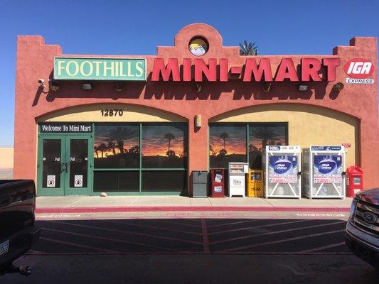 Remodeled Store with Meat Counter, custom sandwiches, frozen section, beer and wine.