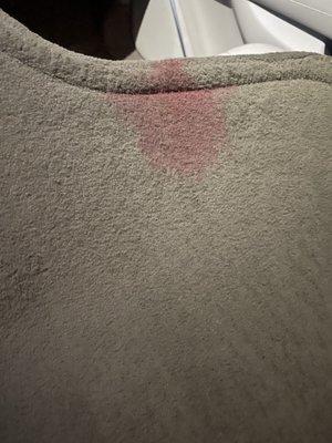 Stain that was hidden