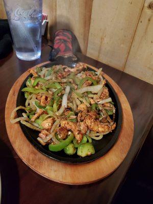 Chicken fajitas