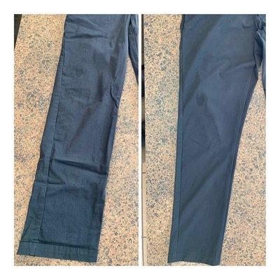 Hemmed and tapered pants. Professional and high quality alterations since 1982.