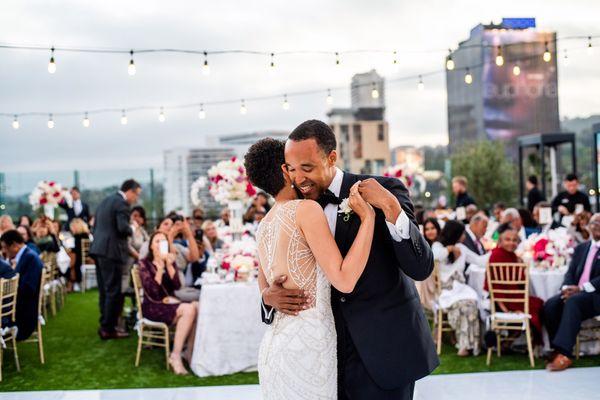 Rooftop reception at The London West Hollywood