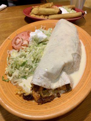 Monster Texana Burrito