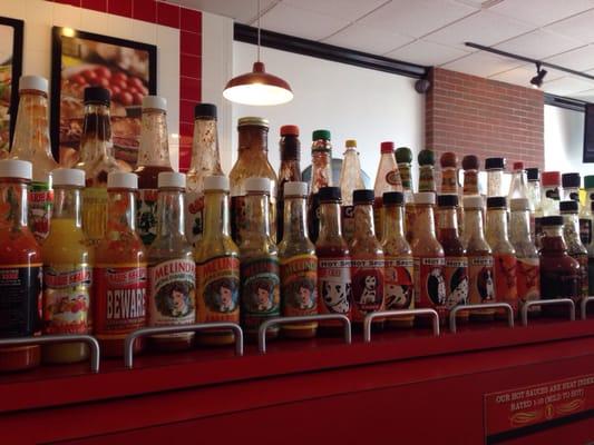 Hot sauces