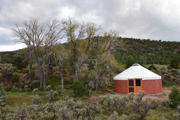 The yurt!