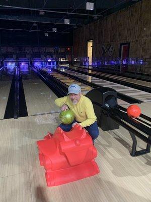 Look Mom no bumpers!