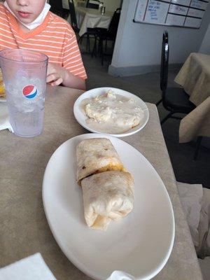 Breakfast burrito