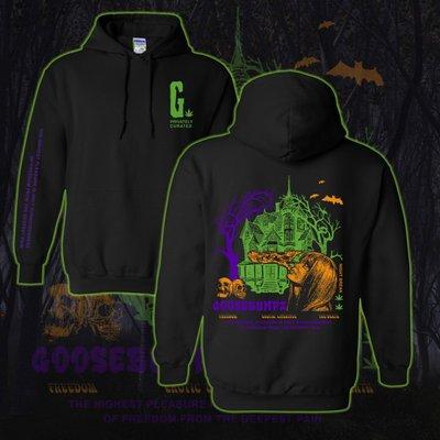 Garment mock-ups (hoodies)  for "Goosebumpz"