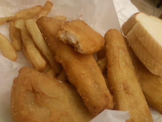 Fish & Wings plus Chips