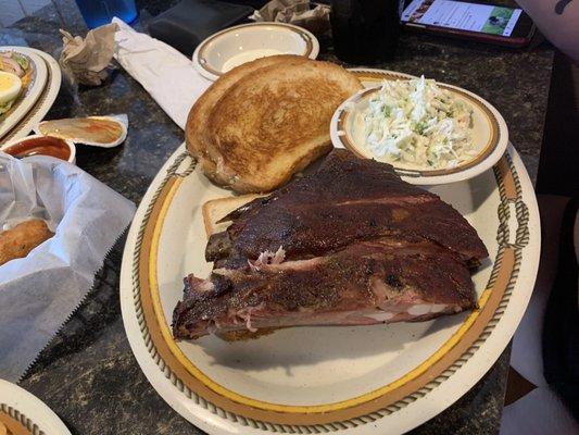 Ribs so good,  my wife got them.