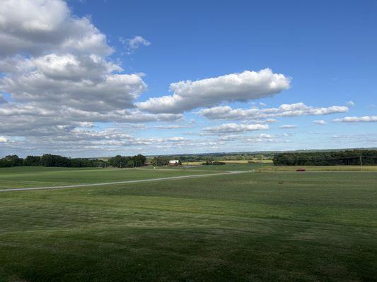 view from front porch of Nazareth House