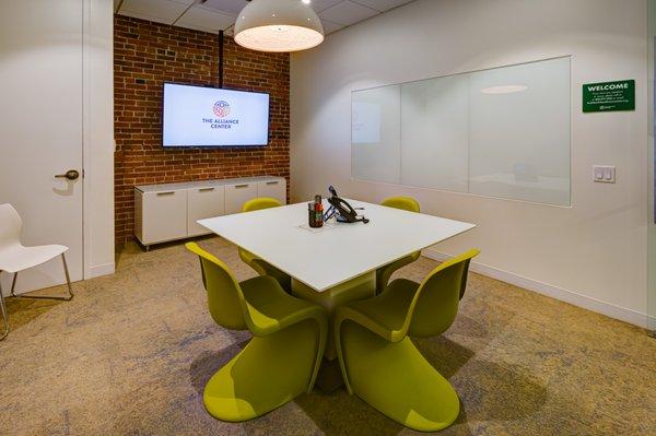 We offer a variety of conference rooms to meet your specific needs in our LEED Platinum building.