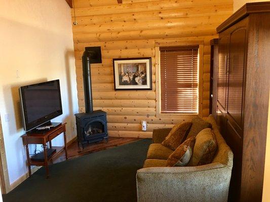 The Country Suite private sitting area