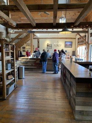 Tasting room