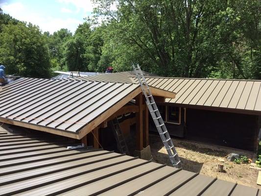 Standing Seam Metal Roof Long Lake Minnesota