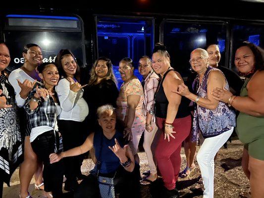 Oahu party bus / the boss/ ladies night out