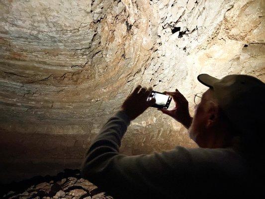 Cave ceiling