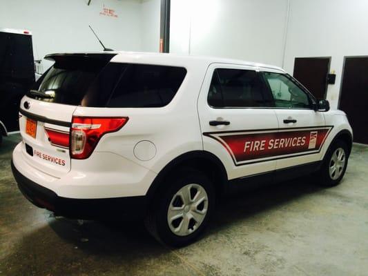 Wake County Fire Services
Designed, produced & installed by us!