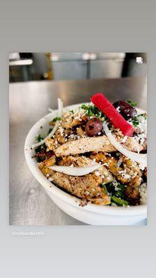 Chicken shawarma salad anyone